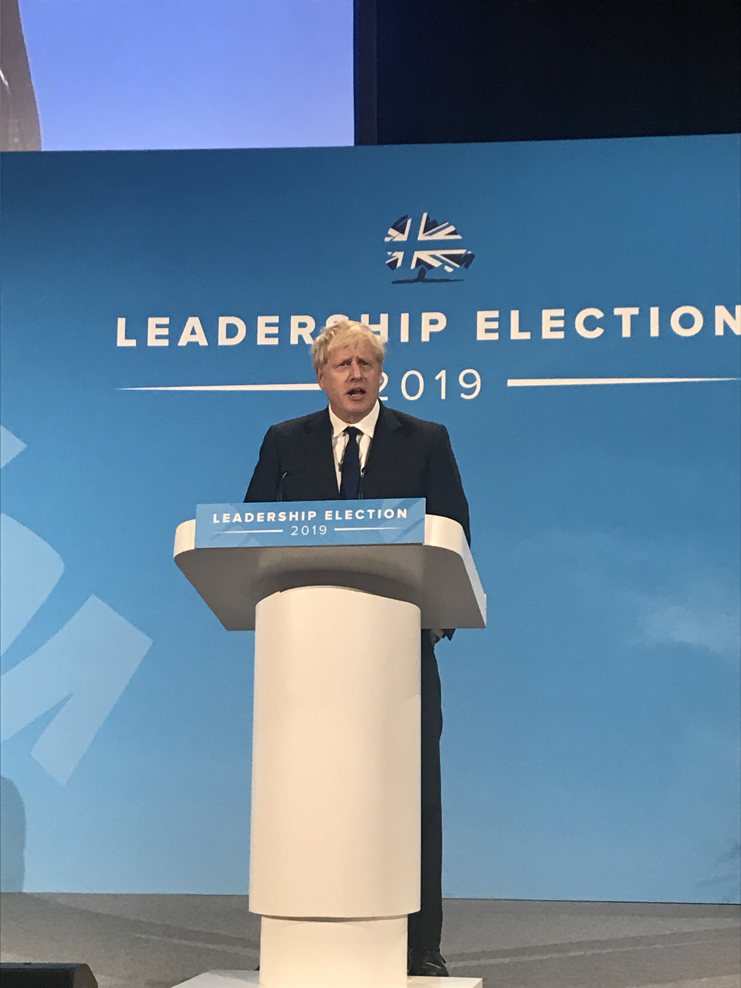 Boris at London Hustings 17 July 2019